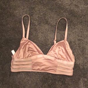 Victoria secret silk bralette size small